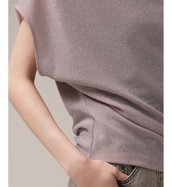 Diagram「ラメドレープカットトップ」|Tシャツ・カットソー|