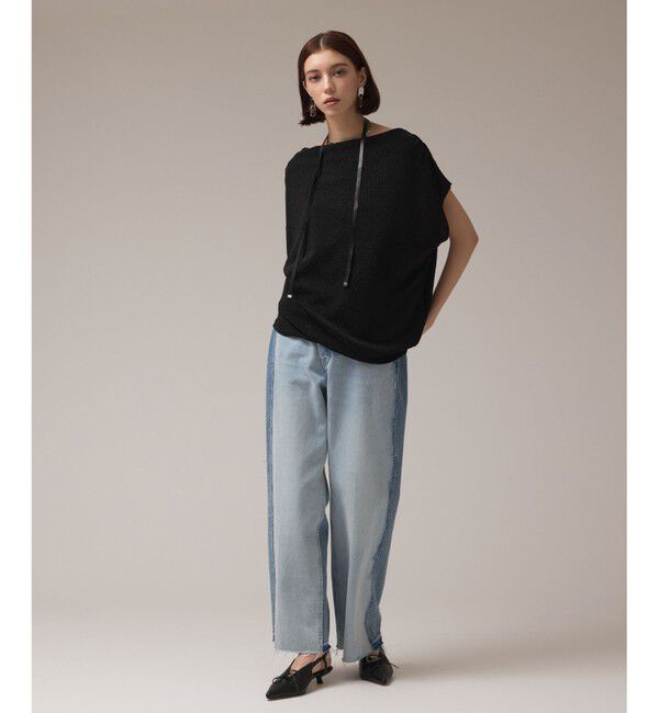 Diagram「ラメドレープカットトップ」|Tシャツ・カットソー|