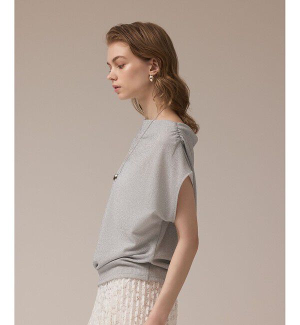 Diagram「ラメドレープカットトップ」|Tシャツ・カットソー|