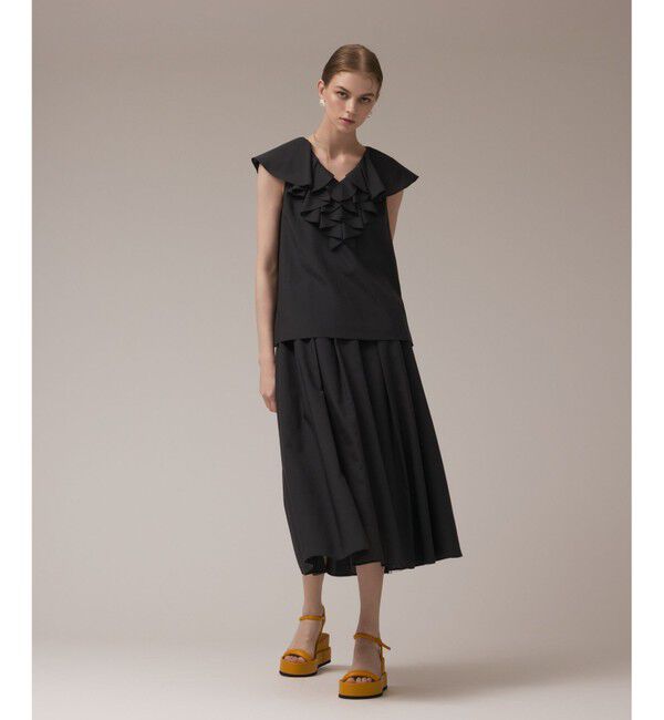 GRACE CONTINENTAL「フリルカラートップ」|その他|