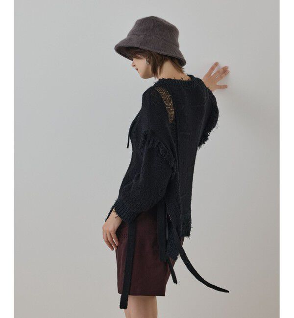 GRACE CONTINENTAL「ルーズオーバーニットトップ」|ニット・セーター|