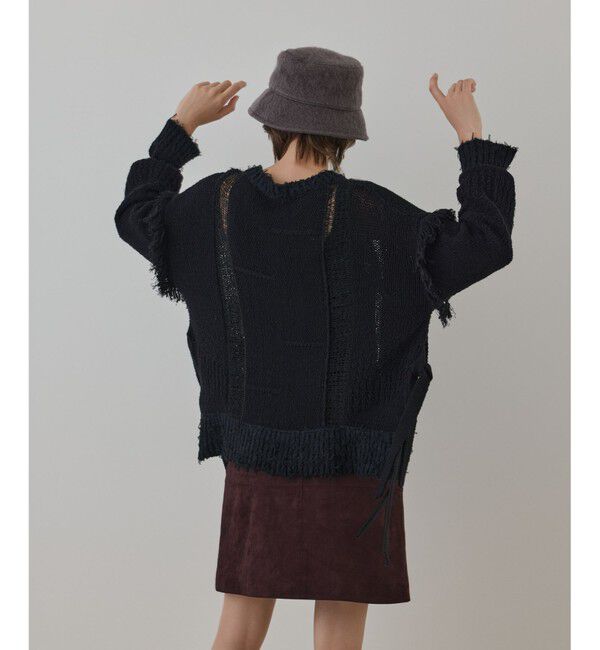 GRACE CONTINENTAL「ルーズオーバーニットトップ」|ニット・セーター|