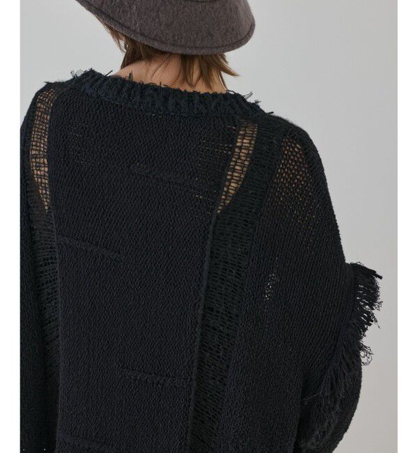 GRACE CONTINENTAL「ルーズオーバーニットトップ」|ニット・セーター|