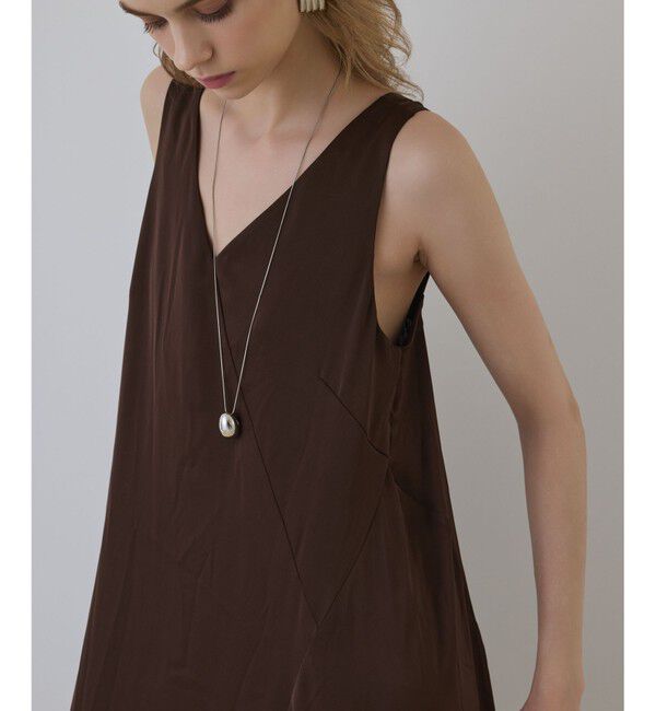 Diagram「サテンレースニットワンピース」|ワンピース|