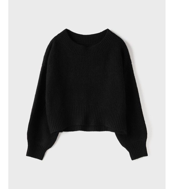 Diagram「サテンレースニットワンピース」|ワンピース|