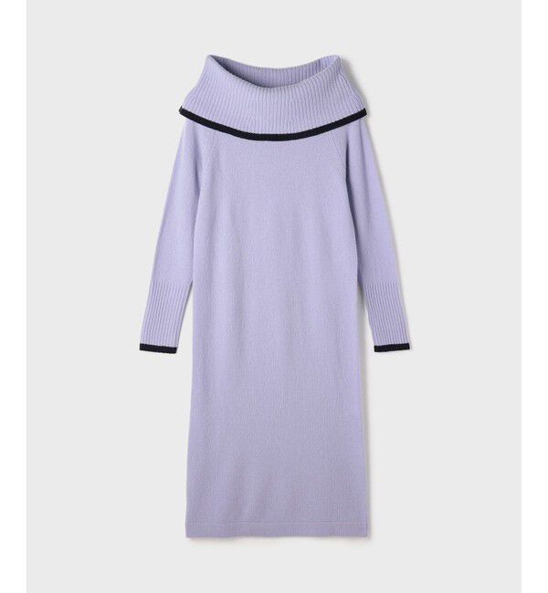 Diagram「バイカラーオフショルニットワンピース」|ワンピース|