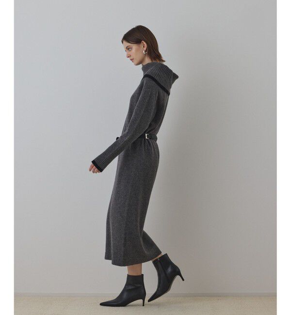 Diagram「バイカラーオフショルニットワンピース」|ワンピース|