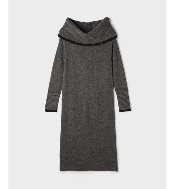 Diagram「バイカラーオフショルニットワンピース」|ワンピース|