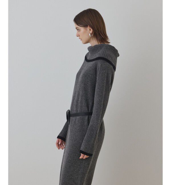 Diagram「バイカラーオフショルニットワンピース」|ワンピース|