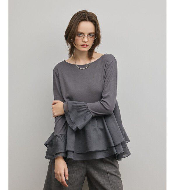 Diagram「フレアカットトップ」|Tシャツ・カットソー|グレー