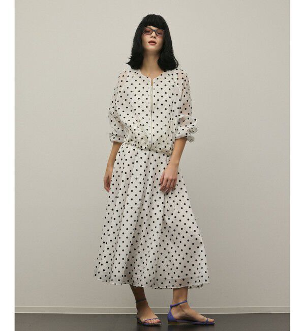 Diagram「ドットフロッキーブルゾン」|ブルゾン・スタジャン|