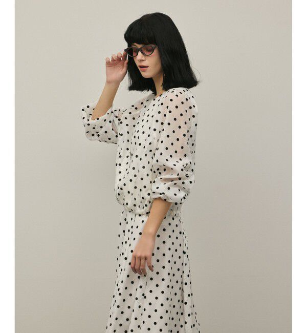 Diagram「ドットフロッキーブルゾン」|ブルゾン・スタジャン|