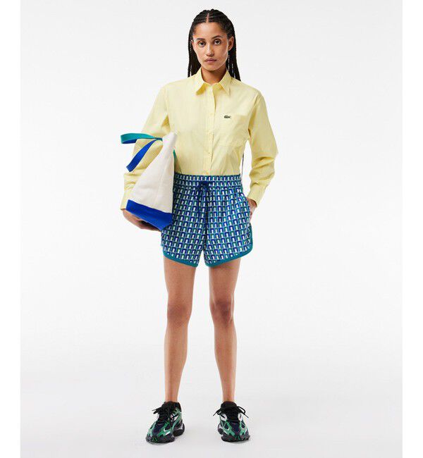 LACOSTE「グラフィックプリントバミューダショーツ」|その他|
