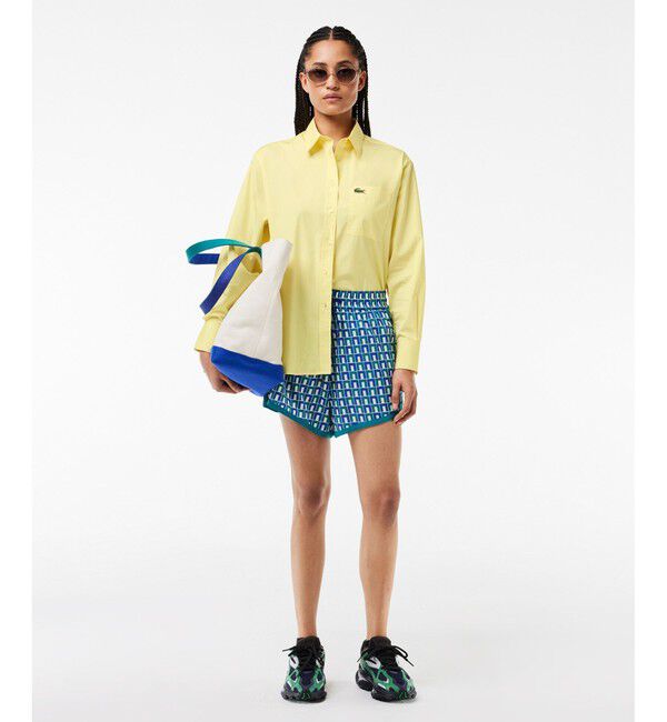 LACOSTE「グラフィックプリントバミューダショーツ」|その他|