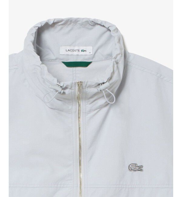 LACOSTE「撥水 ショート&ワイドシルエット スタンドカラーナイロンブルゾン」|その他|