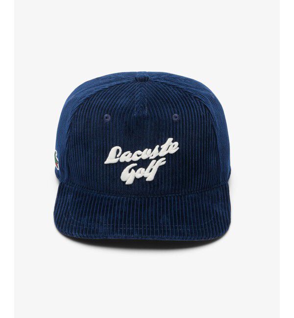 LACOSTE「コーデュロイゴルフキャップ」|キャップ・キャスケット|