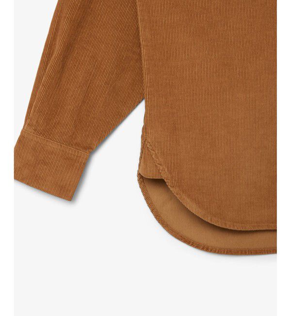 LACOSTE「オーバーサイズコーデュロイシャツ」|シャツ・ブラウス|