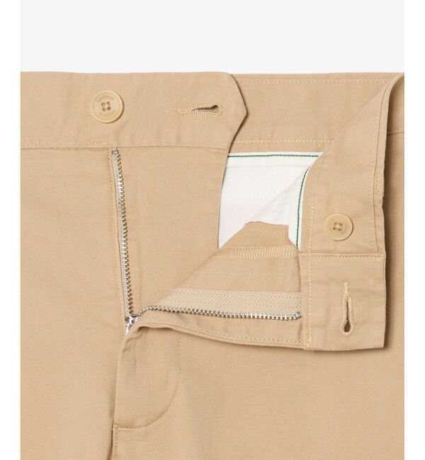 LACOSTE「スリムフィットテーパードストレッチチノパンツ」|チノ|