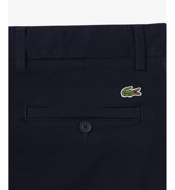 LACOSTE「スリムフィットテーパードストレッチチノパンツ」|チノ|