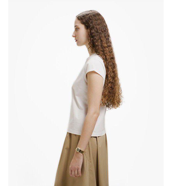 LACOSTE「フレンチスリーブTシャツ」|Tシャツ・カットソー|