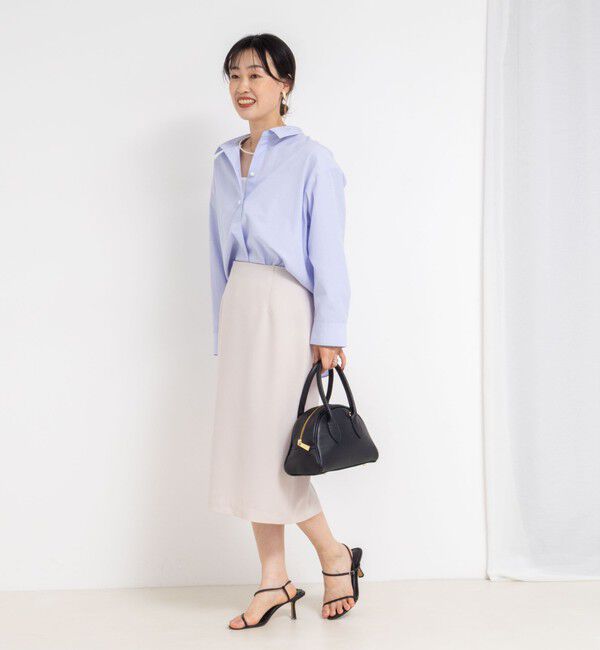 NOLLEY'S sophi「《セットアップ対応》ウォッシャブル強撚タイトスカート」|タイト|