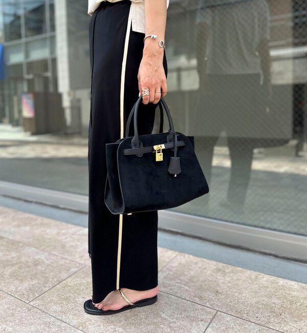 NOLLEY'S「【SINBONO/シンボノ】 スエードコンビトートバッグ」|トートバッグ|