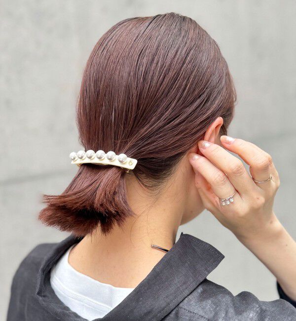 NOLLEY'S「パールバレッタ」|ヘアバンド|