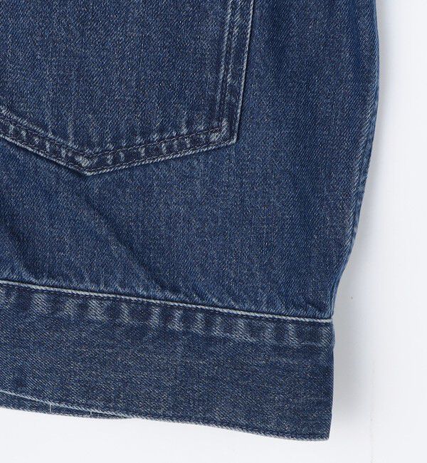 Rie Miller「【RM denim】袖ボリュームGジャン」|デニムジャケット|