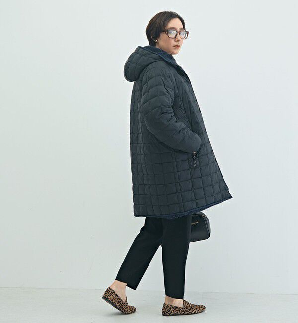 NOLLEY'S「◇【WEB限定】【TAION/タイオン】別注ボア&times;ダウンフードコート(リバーシブル) 」|ダウン|