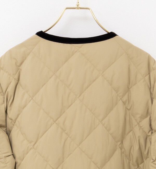 NOLLEY'S「【TAION&times;LIMONTA】別注ベロアパイピングロングダウン」|ダウン|