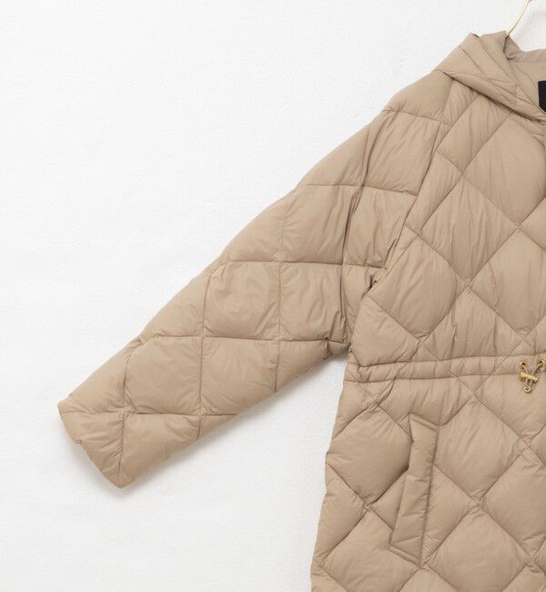 NOLLEY'S「【TAION/タイオン】別注ミドル丈Aラインフードダウン」|ダウン|