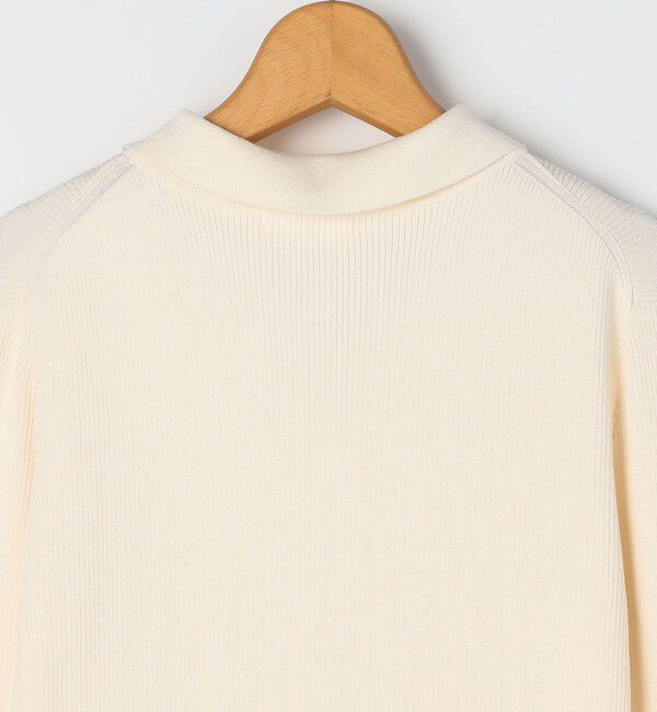 NOLLEY'S「《手洗い可能》ポロ衿リブプルオーバーニット」|ニット・セーター|