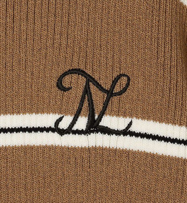 NOLLEY'S「《手洗い可能》ポロ衿リブプルオーバーニット」|ニット・セーター|
