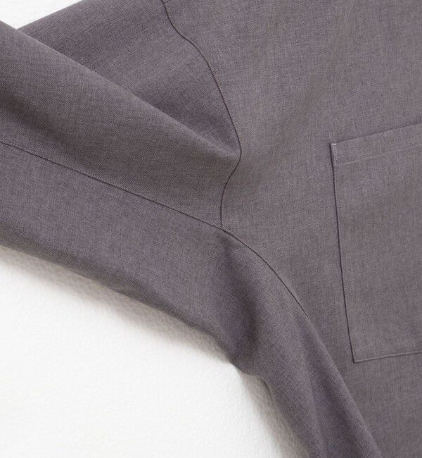 Rie Miller「《セットアップ対応》オープンカラービッグシルエットシャツ」|シャツ・ブラウス|