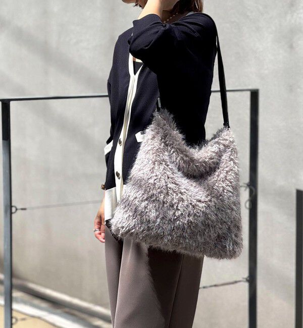 NOLLEY'S sophi「フェイクファーショルダーバッグ」|ショルダー・メッセンジャー|