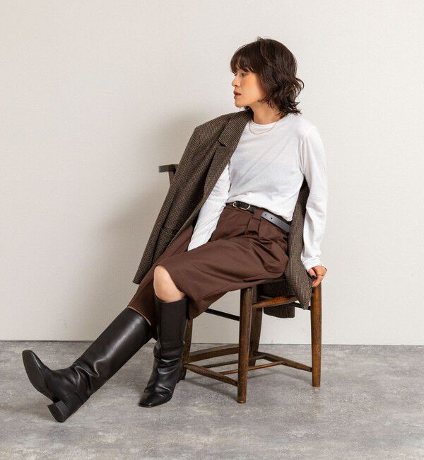 MAQWEL「【MAQWEL/マクウェル】ウォッシャブルバミューダパンツ」|その他|