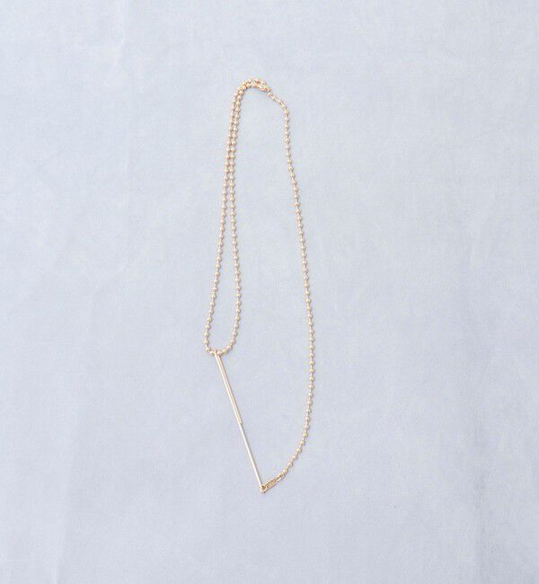 grace grace「【grace grace/グラスグラス】ロングフックボールアレンジネックレス」|ネックレス|