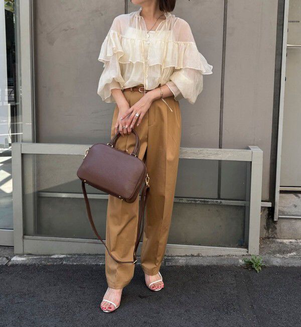 NOLLEY'S「スクエアスリムボストン」|ボストンバッグ|