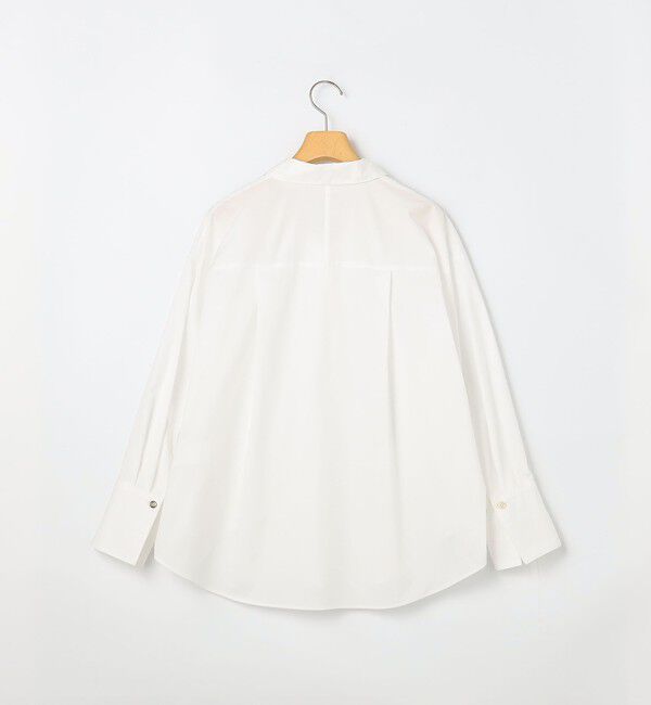 NOLLEY'S sophi「ウォッシャブルブロードメタル釦スキッパーシャツ」|シャツ・ブラウス|