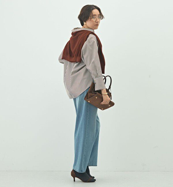 NOLLEY'S sophi「ウォッシャブルブロードメタル釦スキッパーシャツ」|シャツ・ブラウス|