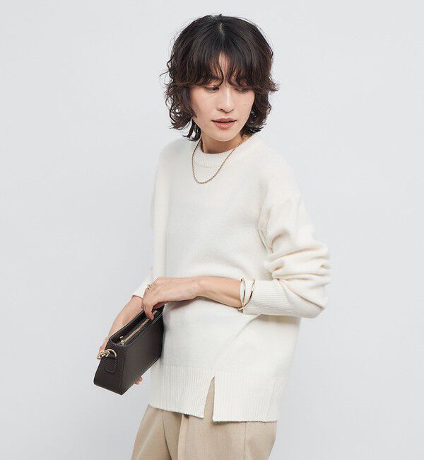 NOLLEY'S「5Gノアリスクルーネックプルオーバーニット」|ニット・セーター|