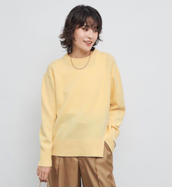 NOLLEY'S「5Gノアリスクルーネックプルオーバーニット」|ニット・セーター|