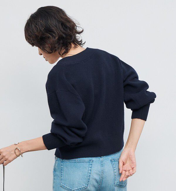 NOLLEY'S「5GノアリスVネックカーディガン」|カーディガン|