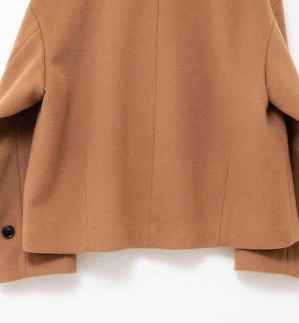 NOLLEY'S「ウールカシミヤダブルブレストコート」|ピーコート|