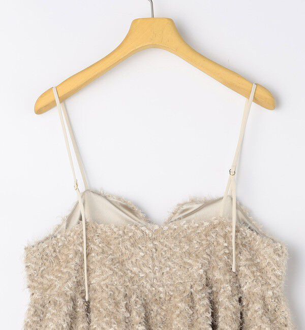 NOLLEY'S sophi「《セットアップ対応》ウォッシャブルフェザーチュールキャミブラウス」|キャミソール|