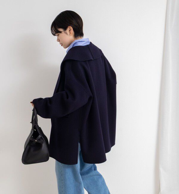 NOLLEY'S sophi「SUPER140リバーショールコート」|その他|