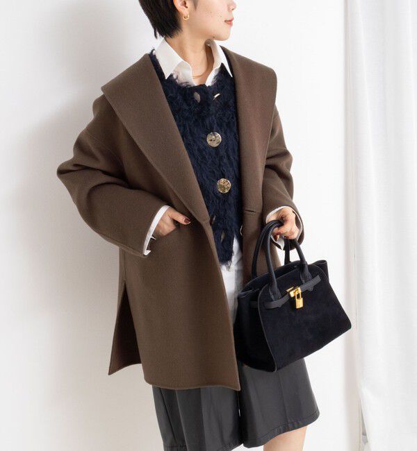 NOLLEY'S sophi「SUPER140リバーショールコート」|その他|