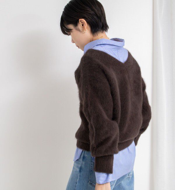 NOLLEY'S sophi「ヘアリー2WAYプルオーバーニット」|ニット・セーター|