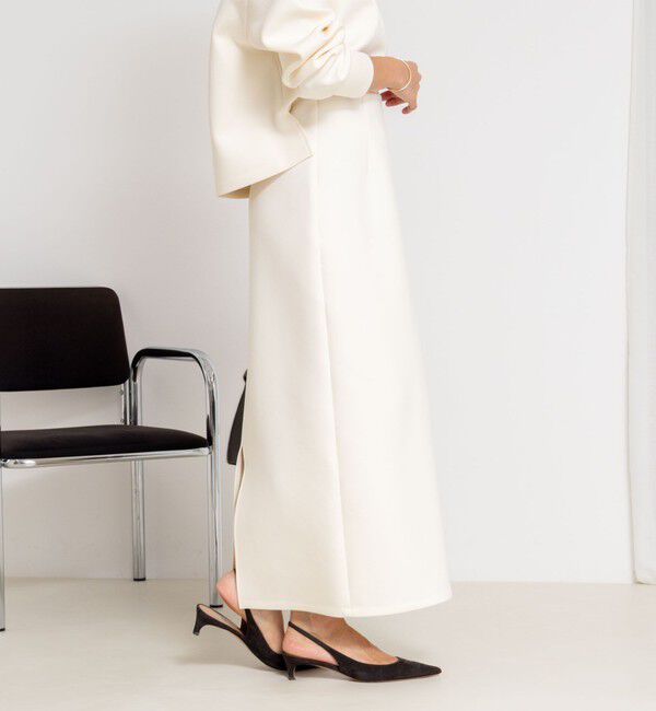 NOLLEY'S sophi「《セットアップ対応》ウォッシャブルダンボール2WAYタイトスカート」|タイト|