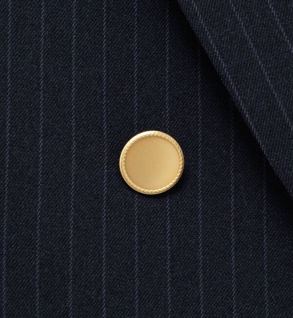 NOLLEY'S「ウォッシャブルウール調ダブルジャケット」|テーラードジャケット|